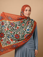 Amber Garden Printed Modal Hijab
