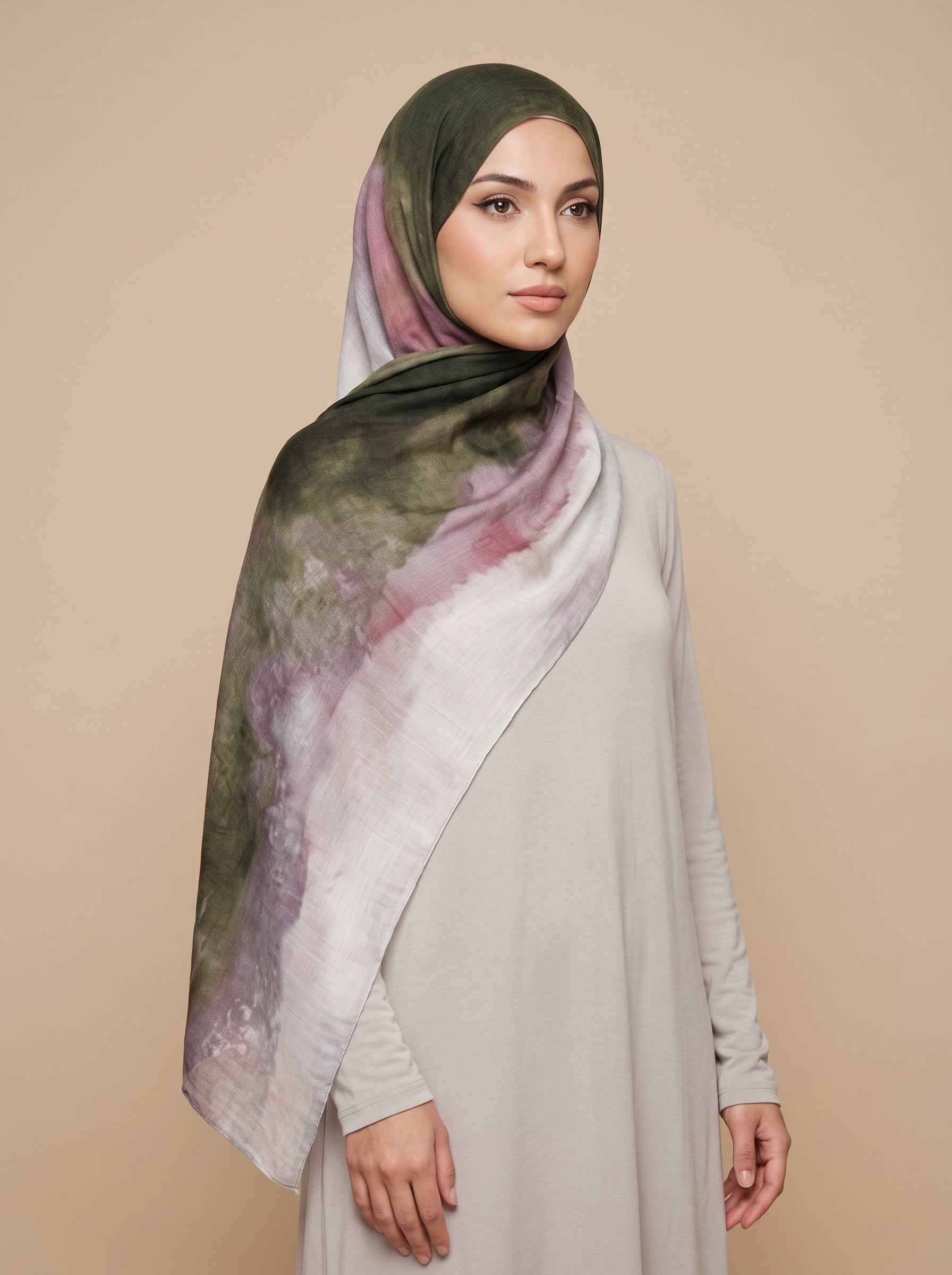 Morning Dew Printed Modal Hijab