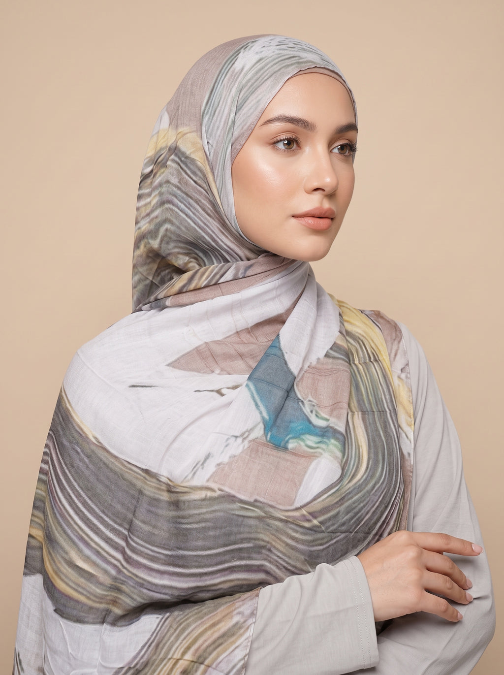 Canyon Dusk  Printed Modal Hijab
