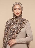 Jaguar Spot Printed Jersey Hijab