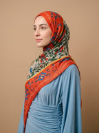 Amber Garden Printed Modal Hijab
