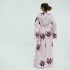 Sidra Bloom Maxi Dress – Blush Pink