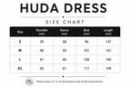 Huda Dress - Dark Brown