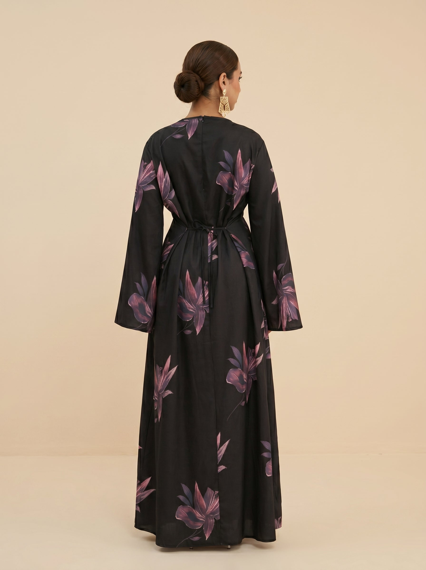 Sidra Bloom Maxi Dress – Midnight Bloom