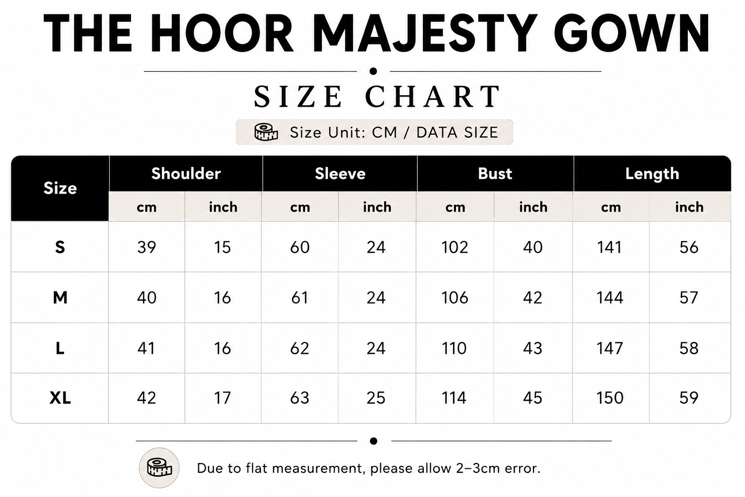 Hoor Majesty Gown - Chocolate Brown