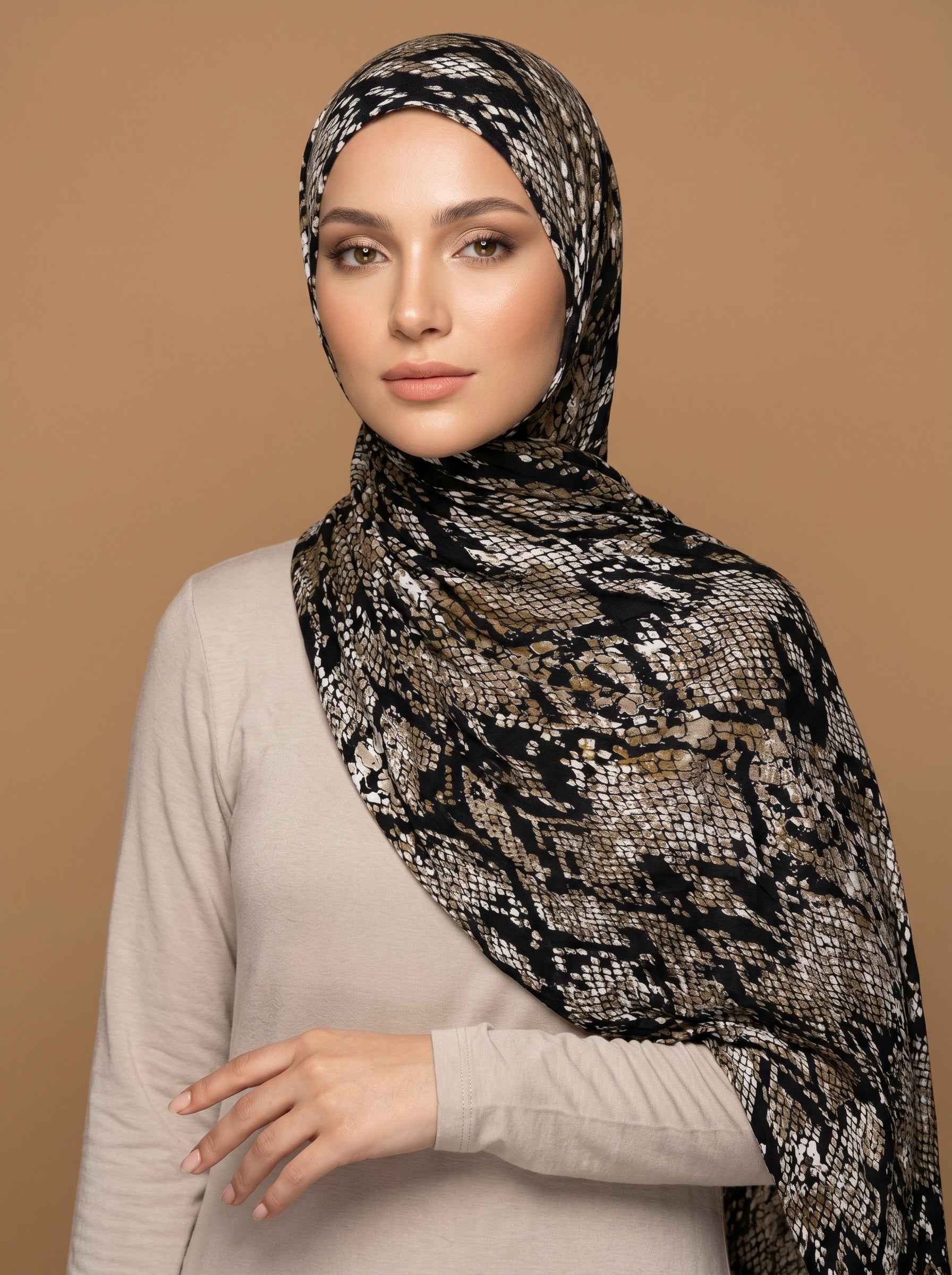 Wild Essence Printed Jersey Hijab (Copy)