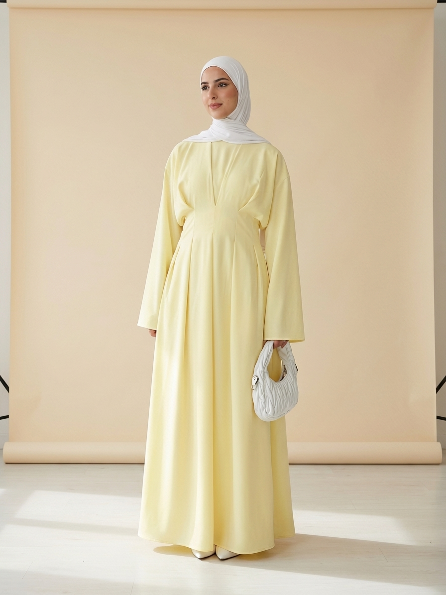 Safra Essence Maxi Dress – Butter Yellow