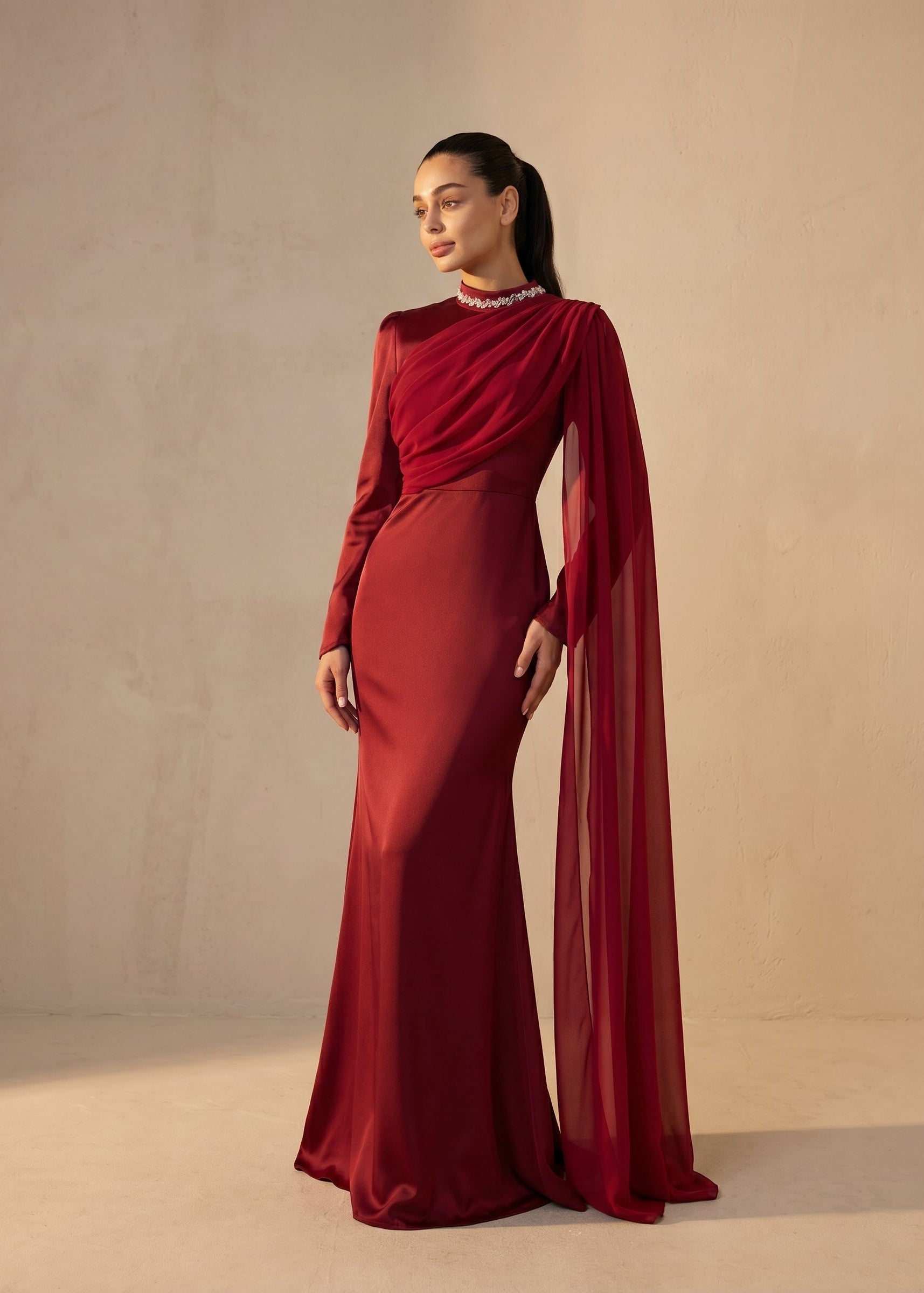 crimson red formal dresses Showstopping Red Formal Dresses