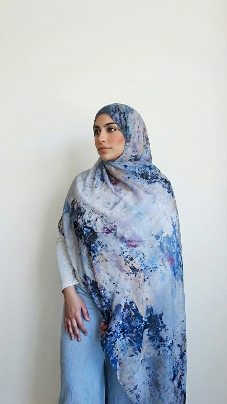 Ocean Breeze Printed Modal