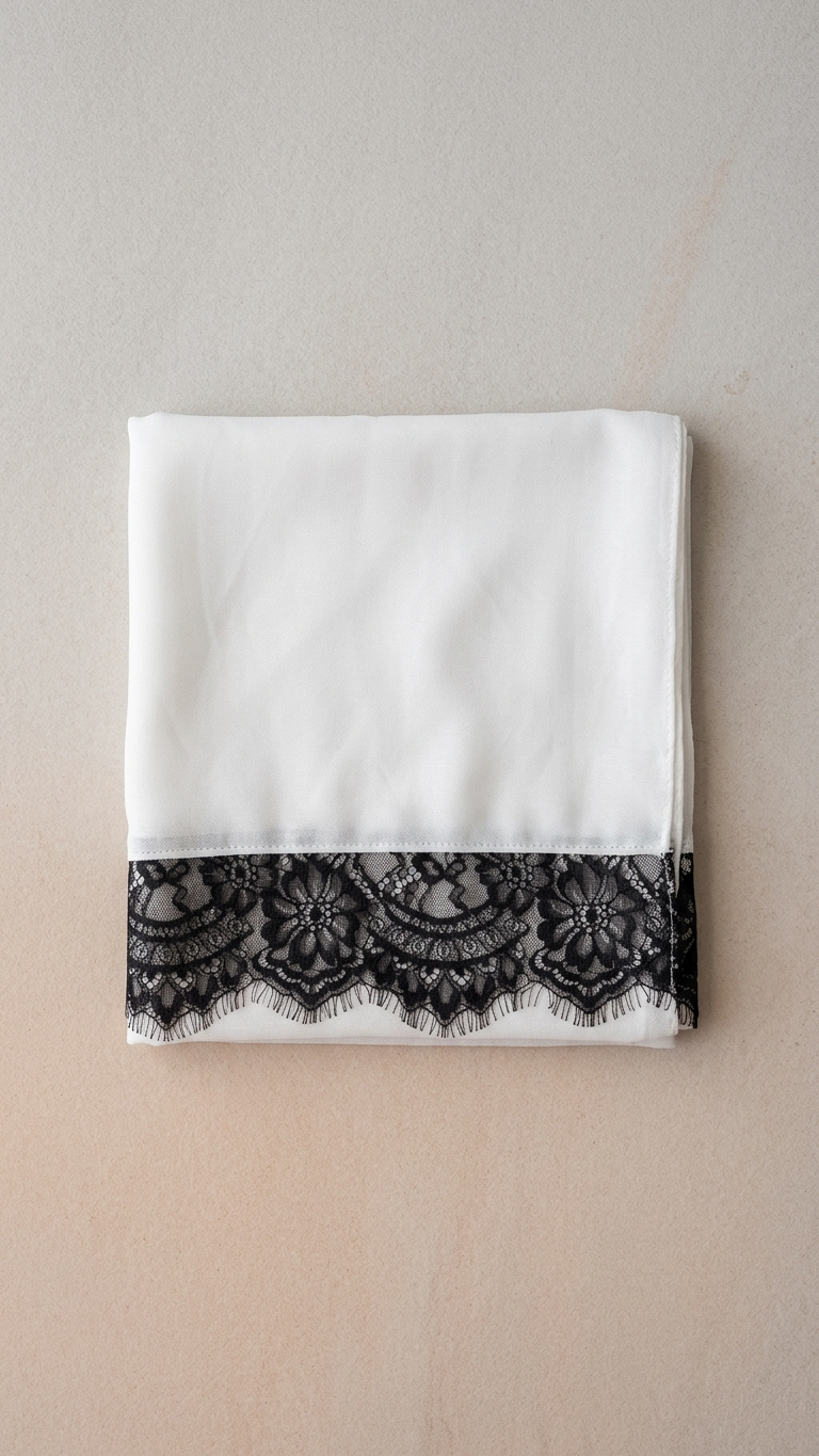 Pearl Lace Modal Hijab