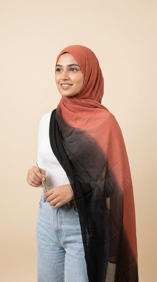 Copper Canyon Premium Ombre Modal Hijab