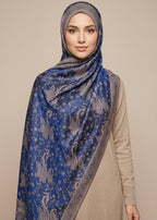 Azure Heritage Pashmina Hijab