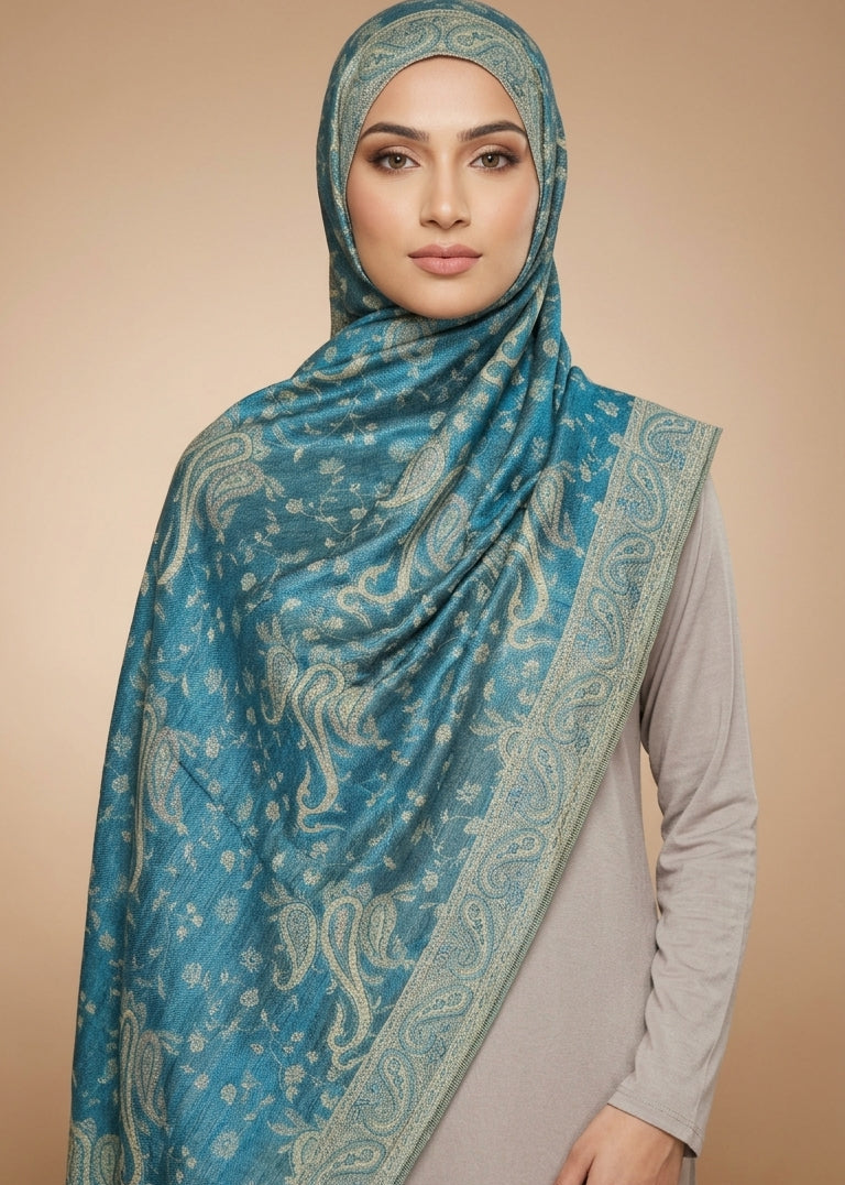 Sapphire Veil Pashmina Hijab