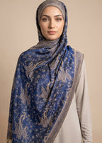 Azure Heritage Pashmina Hijab