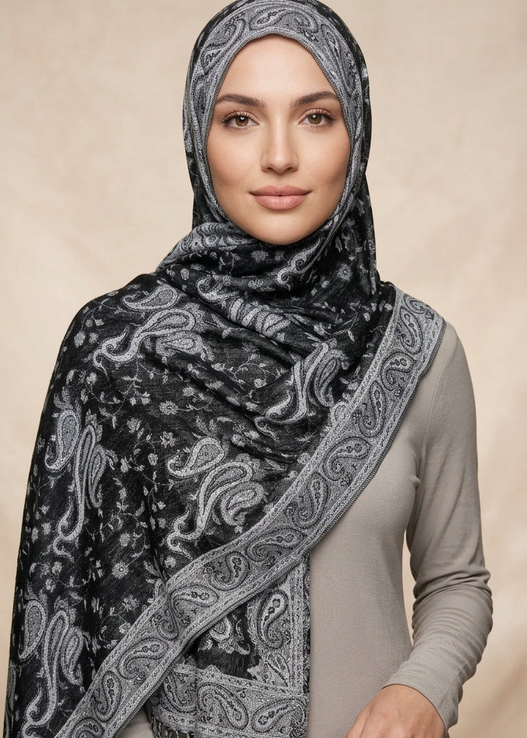 Midnight Nebula Pashmina Hijab