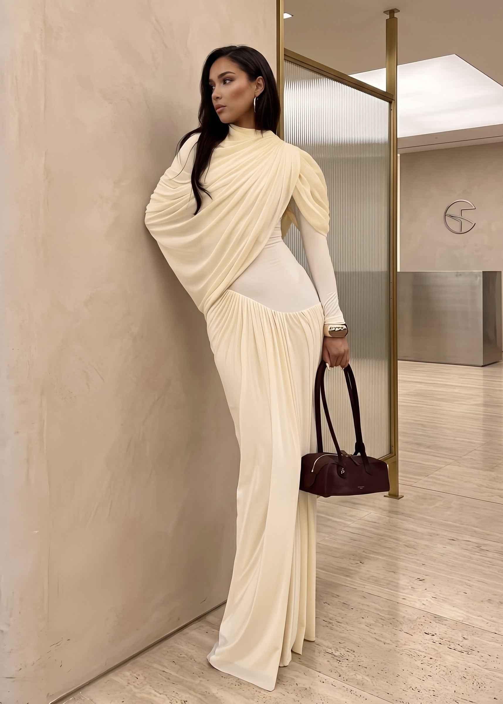Hoor Drape Dress