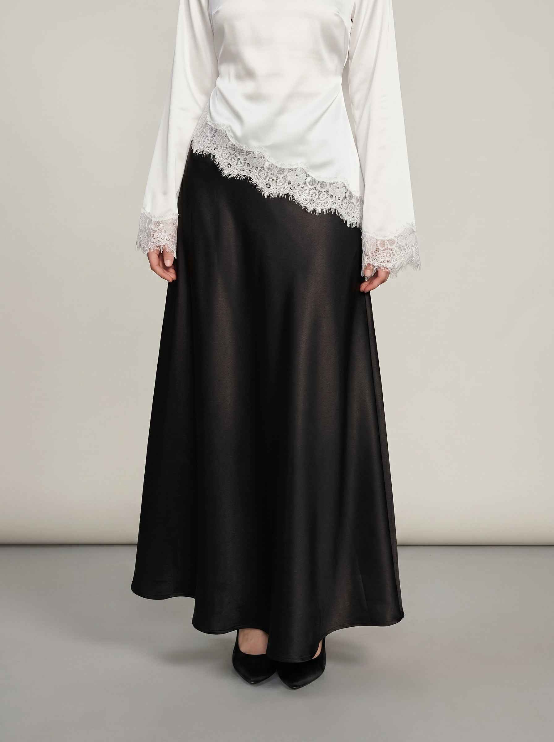Eclipse Satin Skirt