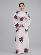 Sidra Bloom Maxi Dress – Blush Pink