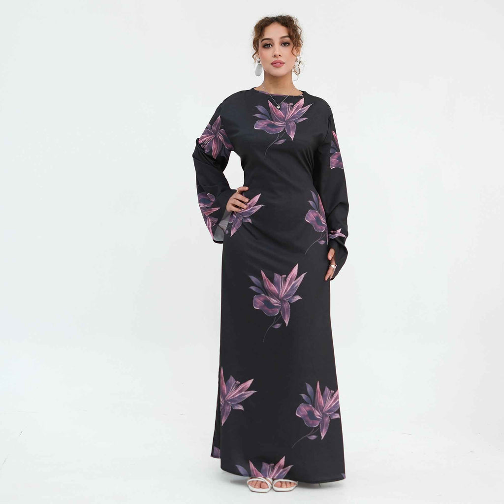Sidra Bloom Maxi Dress – Midnight Bloom