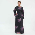 Sidra Bloom Maxi Dress – Midnight Bloom