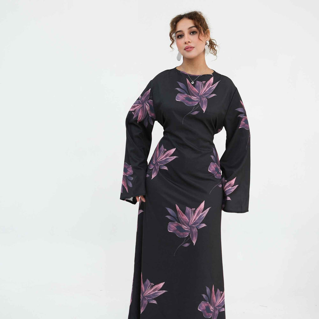 Sidra Bloom Maxi Dress – Midnight Bloom