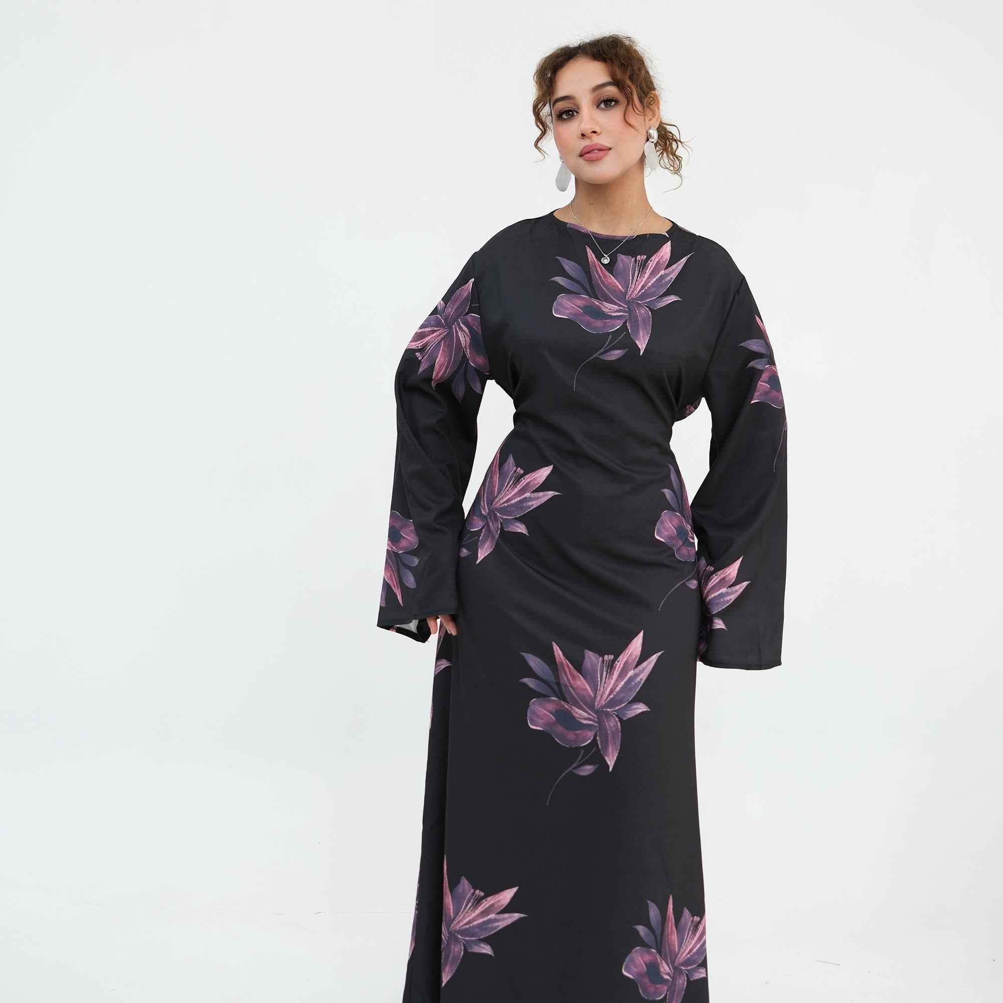 Sidra Bloom Maxi Dress – Midnight Bloom