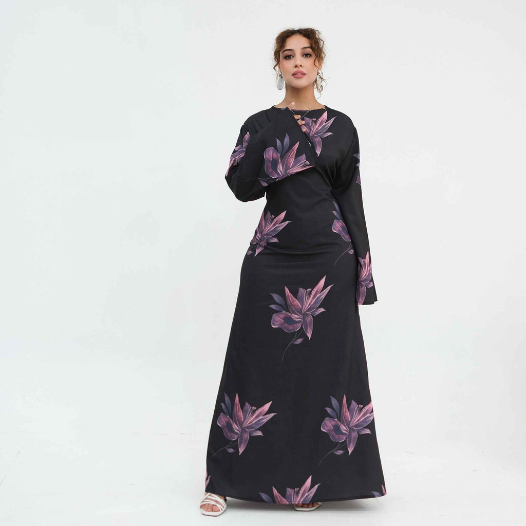 Sidra Bloom Maxi Dress – Midnight Bloom