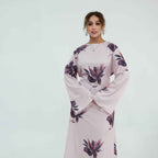 Sidra Bloom Maxi Dress – Blush Pink