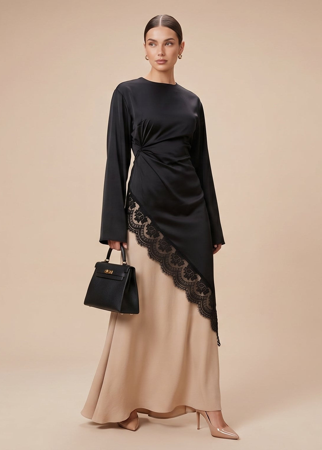 Dreamlight Lace Top - Black