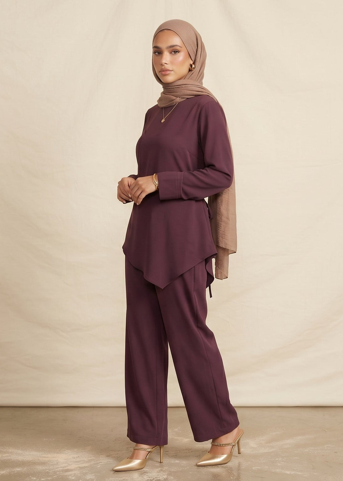Rania Set – Plum