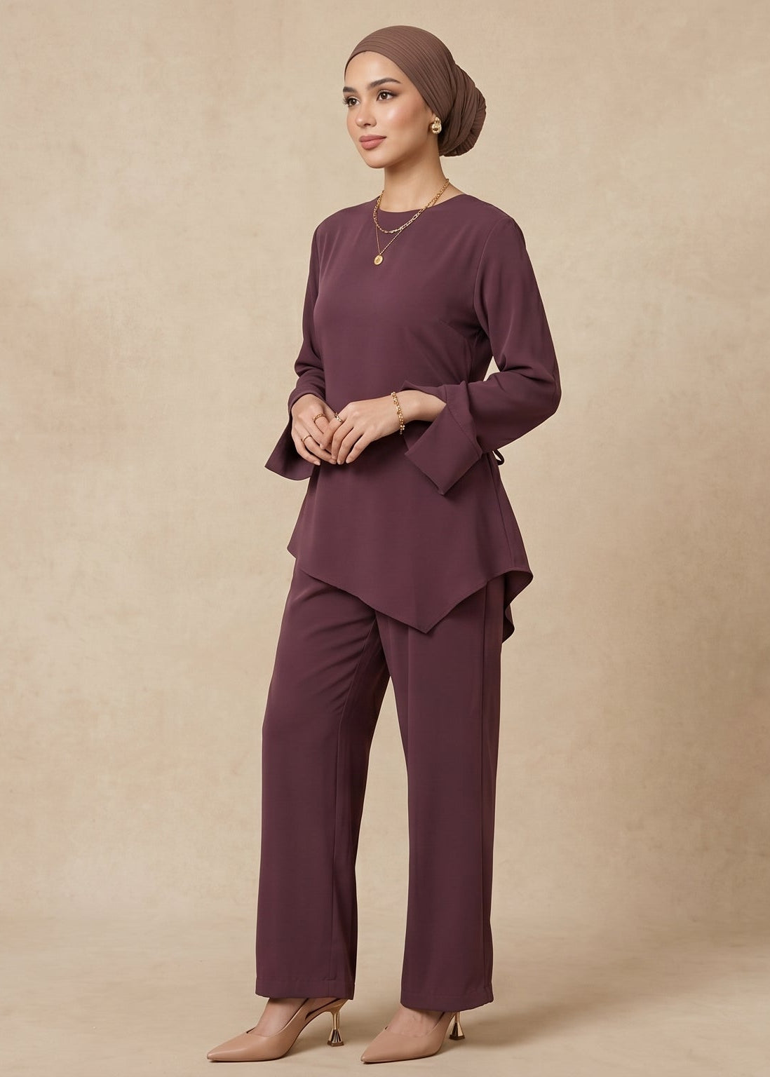 Rania Set – Plum