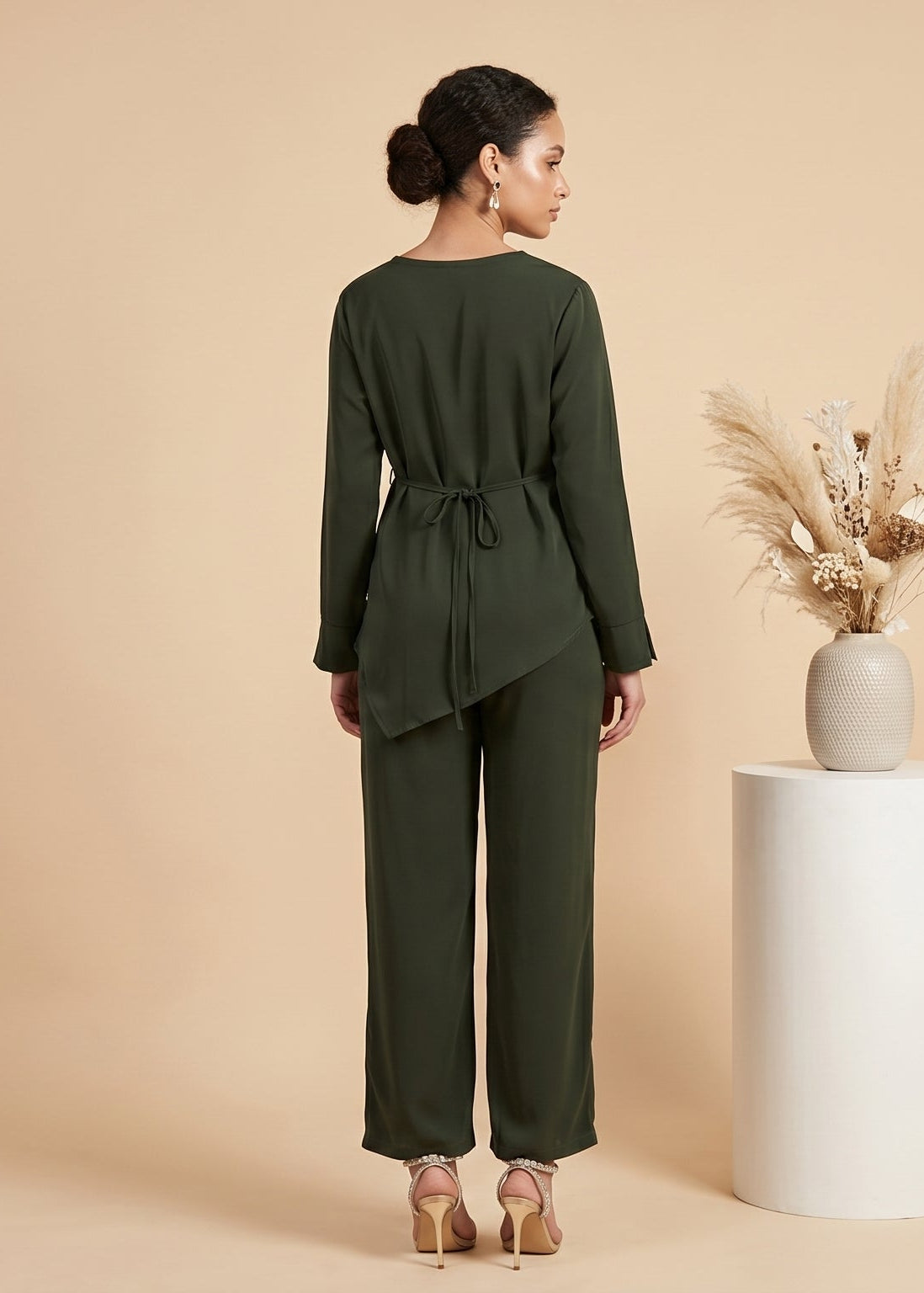 Rania Set - Olive Luxe
