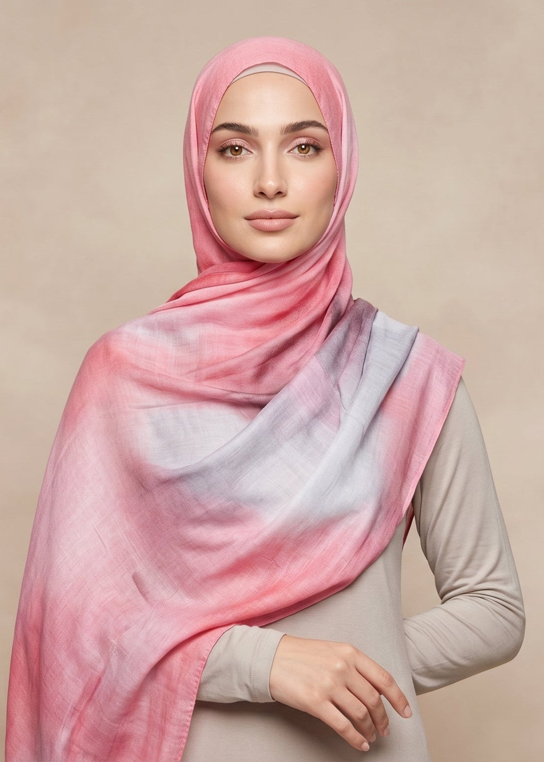 Rose Aura Printed Modal