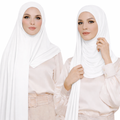 Premium Cotton Jersey Instant Hijab - Light Shades